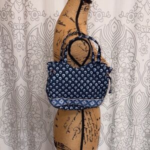 Vera Bradley Nantucket Navy Mini Purse